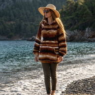 Route Raiment Desert Horizon Crochet Hoodie - XXL