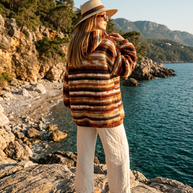 Route Raiment Desert Horizon Crochet Hoodie - XXL