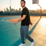 Okapi Black Striped Legacy T-Shirt