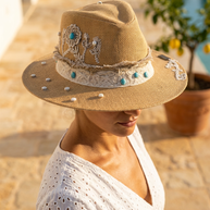 By Carmenzo Wildflower Muse Hat