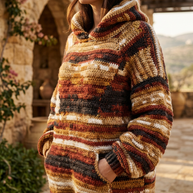 Route Raiment Desert Horizon Crochet Hoodie - XXL