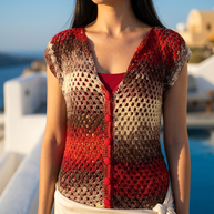 Route Raiment Red Riding Hood Top - Large