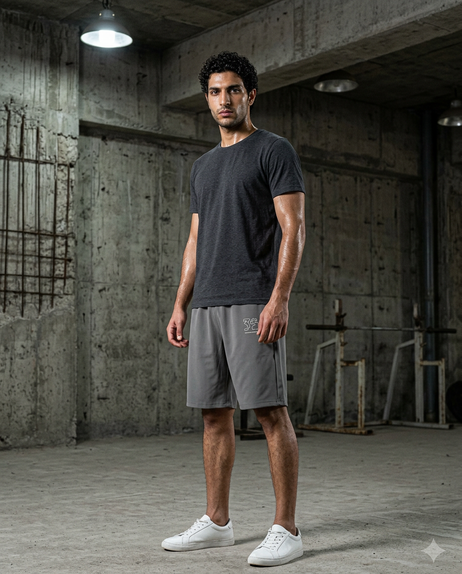 RSPR 35 OLIVE GRAY MEN'S SHORTS