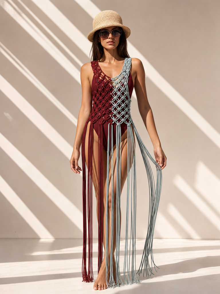 Route Raiment Duo Macrame Dress