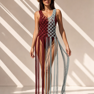 Route Raiment Duo Macrame Dress