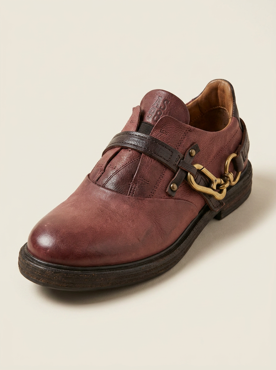 KOAN AS98 Madera Luxe Leather Slip-On