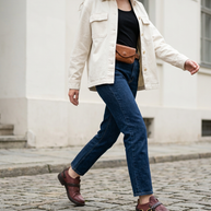 KOAN AS98 Madera Luxe Leather Slip-On