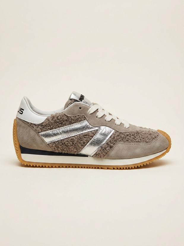 KOAN MJUS Retro-Chic Suede Trainer
