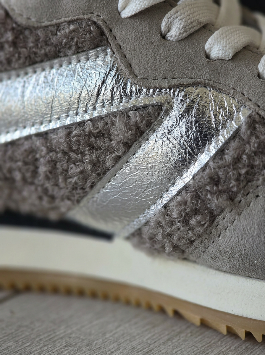 KOAN MJUS Retro-Chic Suede Trainer