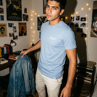Okapi Blue Striped Legacy T-Shirt