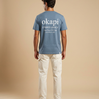 Okapi Blue Striped Legacy T-Shirt