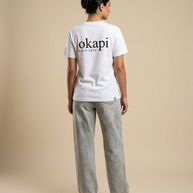 Okapi White Born Rare T-Shirt