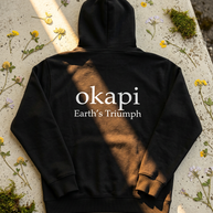 Okapi Black Canopy Hoodie