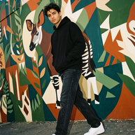 Okapi Black Canopy Hoodie