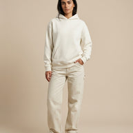 Okapi White Canopy Hoodie