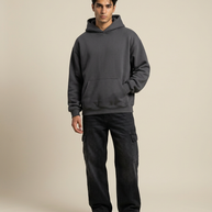 Okapi Dark Grey Canopy Hoodie