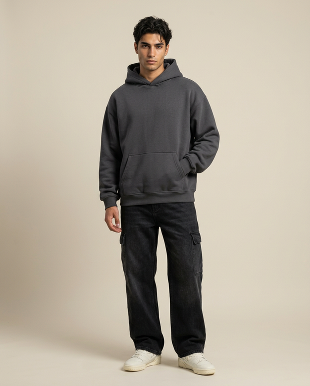Okapi Dark Grey Canopy Hoodie