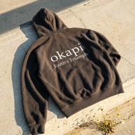 Okapi Dark Grey Canopy Hoodie