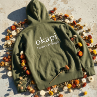 Okapi Green Canopy Hoodie