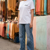 Okapi White Born Rare T-Shirt