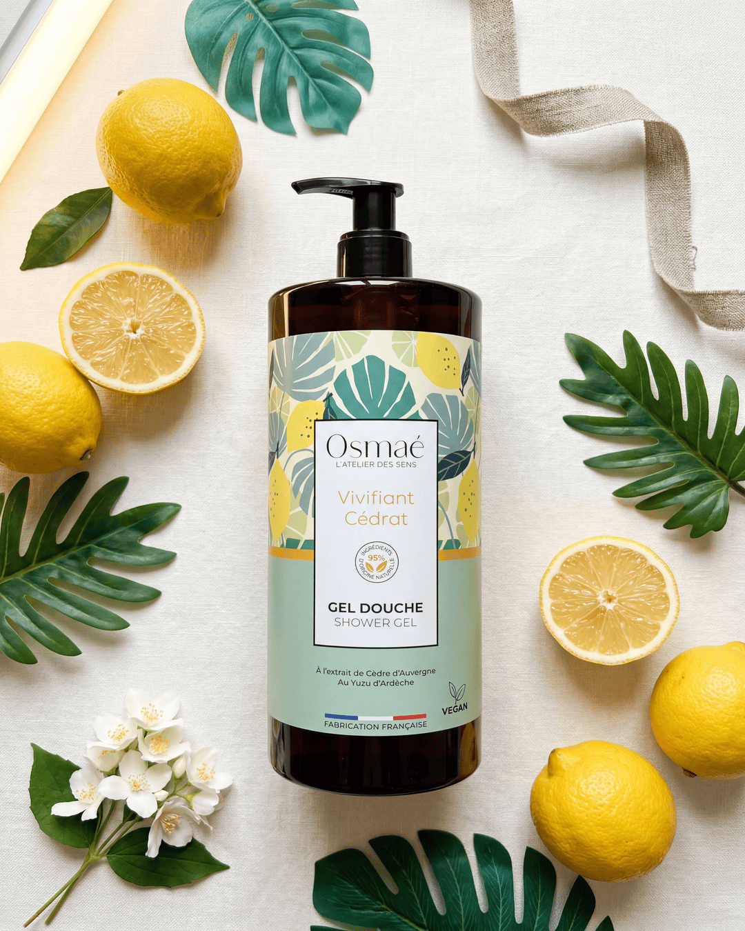 Osmaé Vivifiant Cédrat Shower Gel