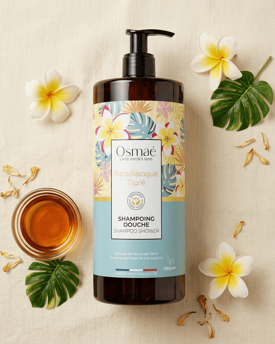 Osmaé Paradisiaque Tiaré Shampoo & Shower Gel