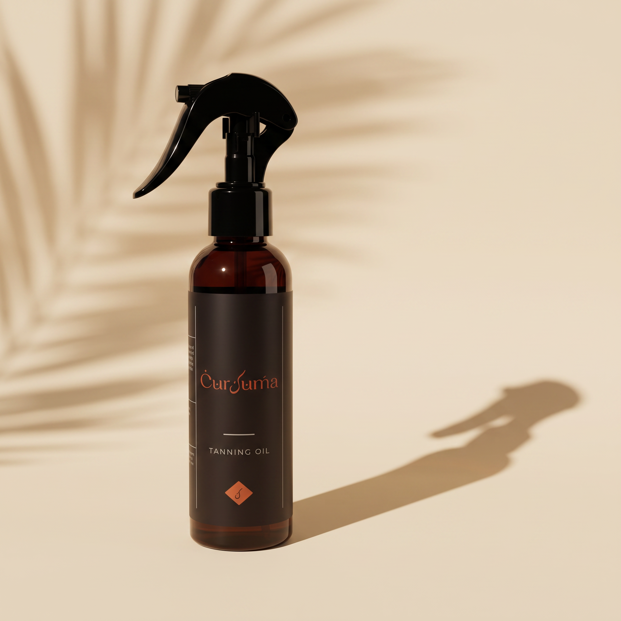 Curcuma Tanning oil