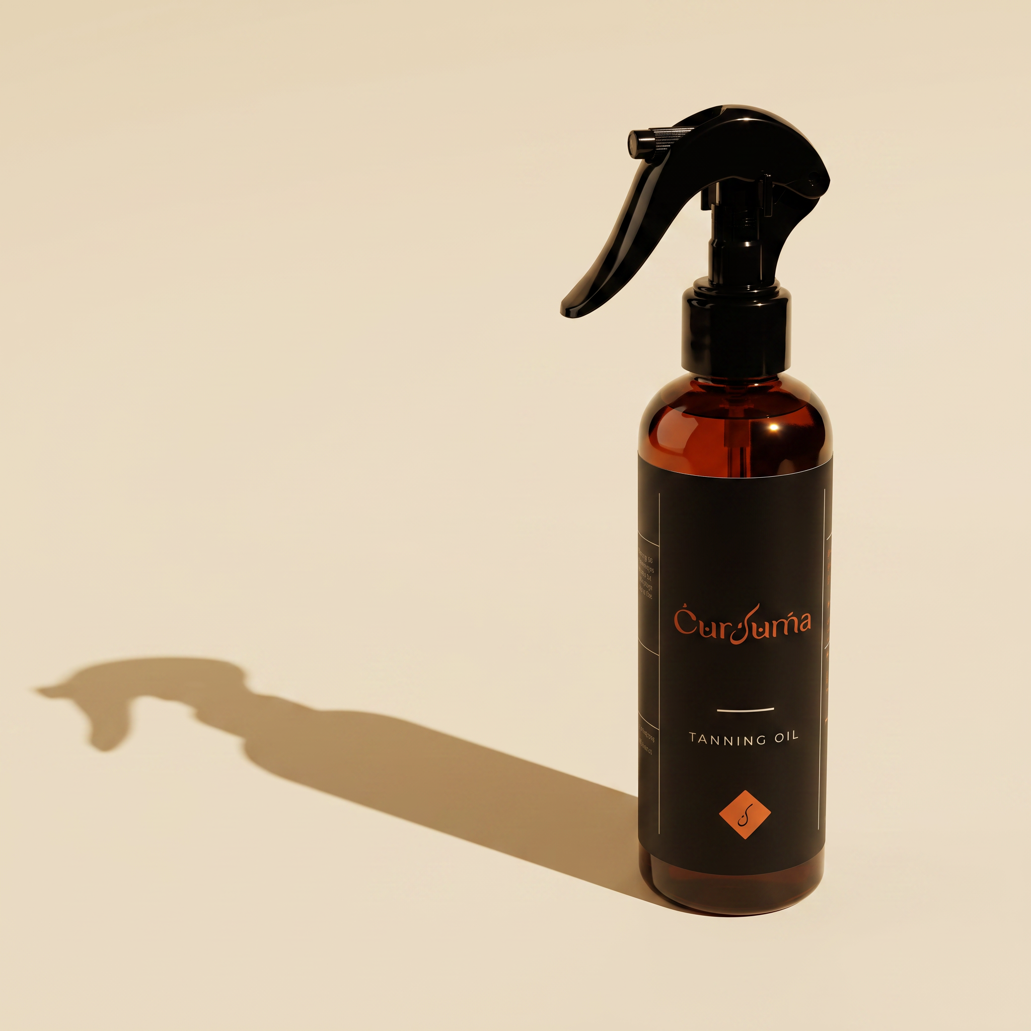 Curcuma Tanning oil