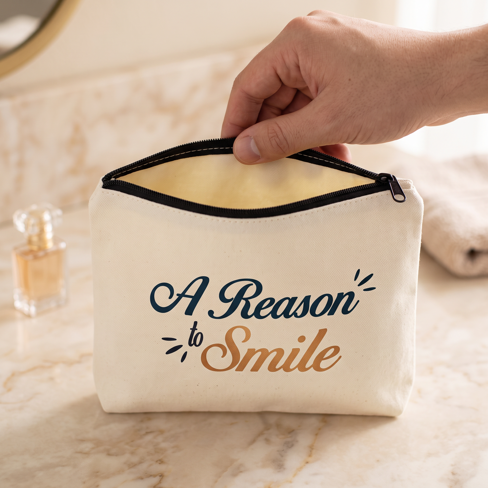 Curcuma A reason to smile pouch