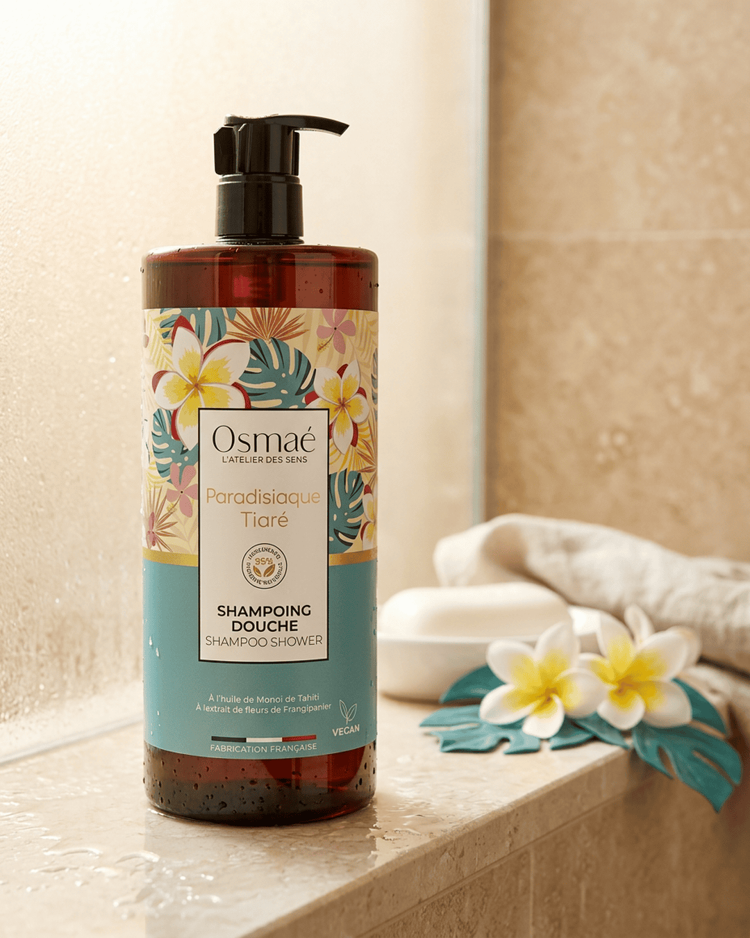 Osmaé Paradisiaque Tiaré Shampoo & Shower Gel