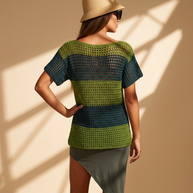 Route Raiment Jade Mesh Top - Medium
