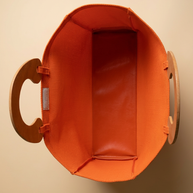 By Rita Raphael Handmade Beach Bag — Orange, Fushia & Yellow