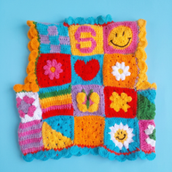 Hush and Stitch Toddler Colorful Patchwork Vest