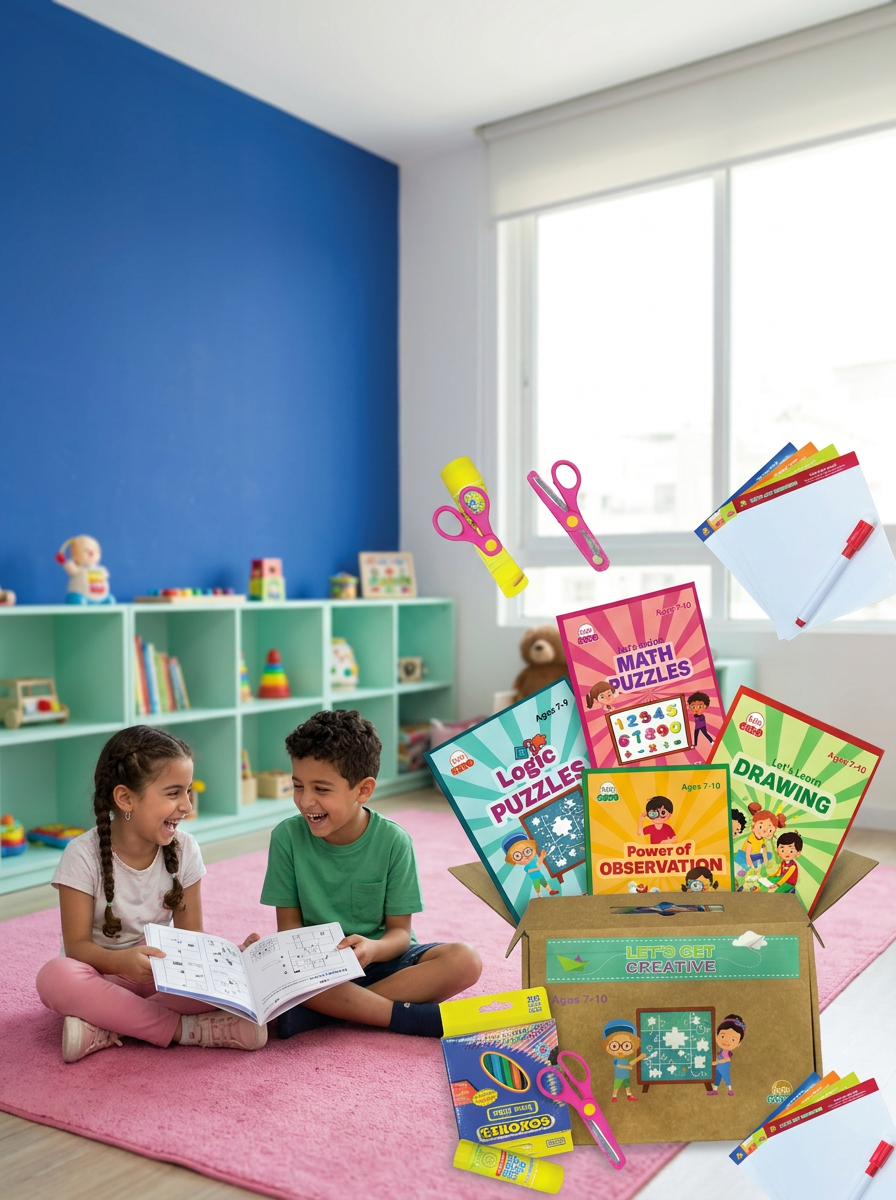Kids Zone Let's Get Creative (Age 7–10) - Box Set