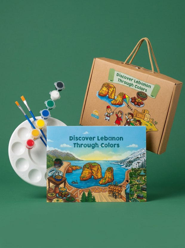 Kids Zone Discover Lebanon Through Color - Box Set