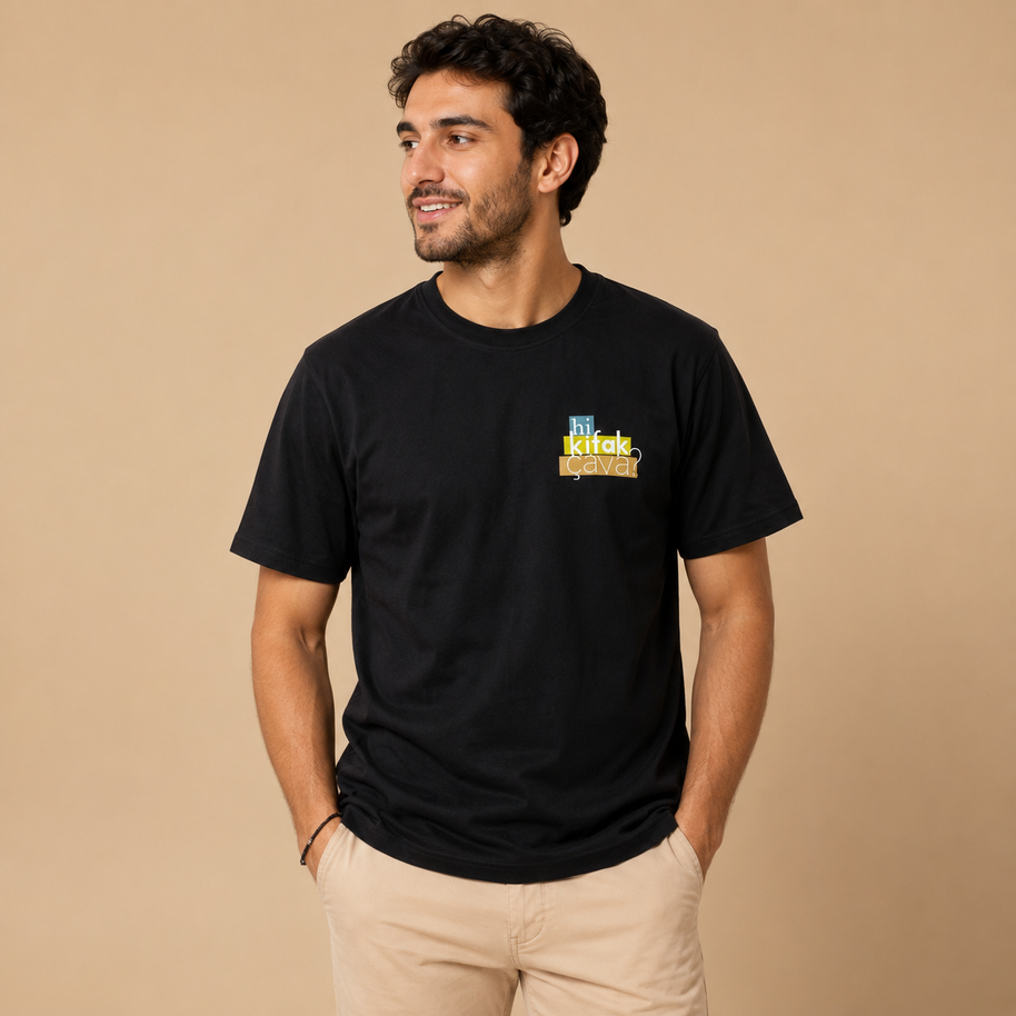INLEB Black "Hi Kifak Ca Va?" Unisex T-Shirt