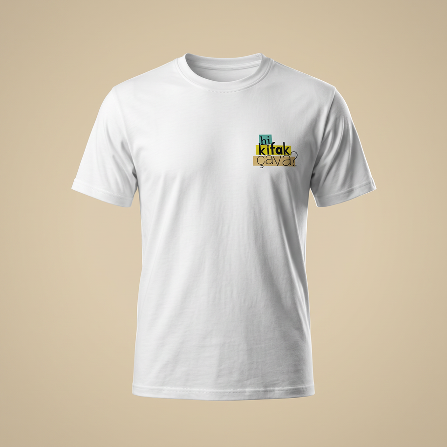 INLEB White "Hi Kifak Ca Va?" Unisex T-Shirt