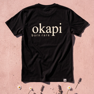 Okapi Black Born Rare T-Shirt