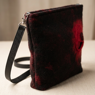 J circle Flamea Wet-Felted Bag