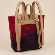 J circle Cerelia Wet-Felted Backpack