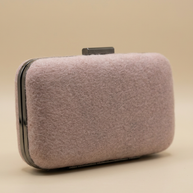 J circle Baby Rose Wet-Felted Clutch