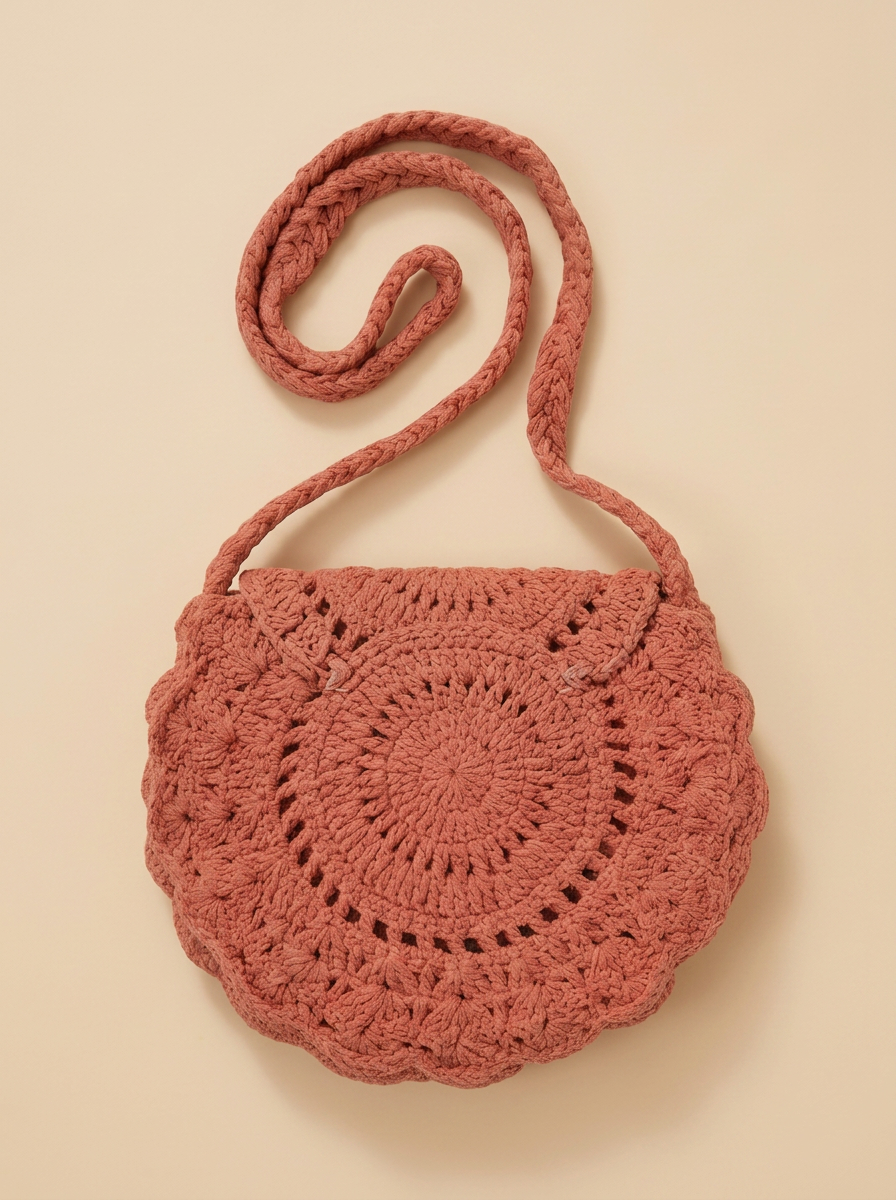 Hush and Stitch Light Brown Mini Boho Bag