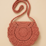 Hush and Stitch Light Brown Mini Boho Bag