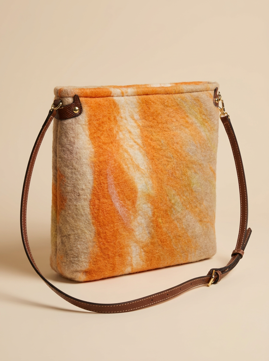 J circle Eloria Wet-Felted Bag