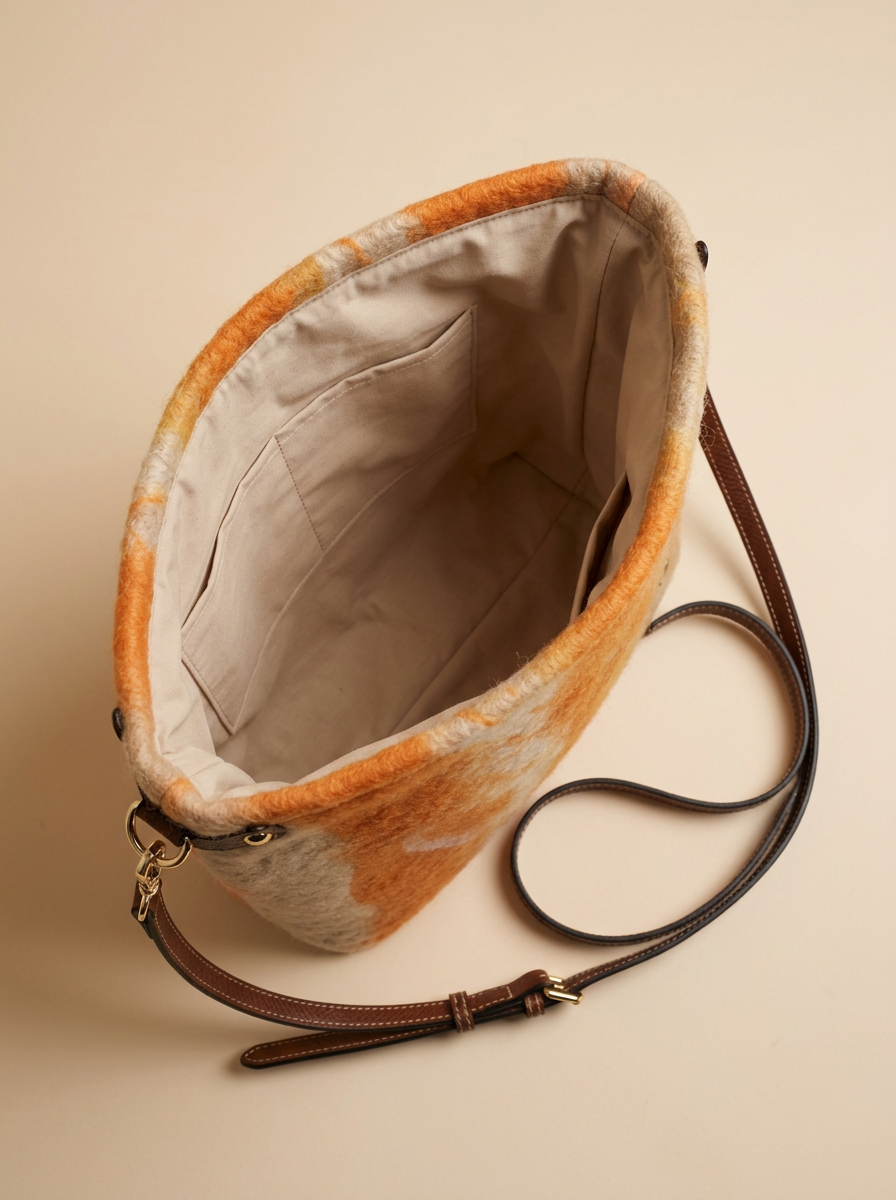 J circle Eloria Wet-Felted Bag