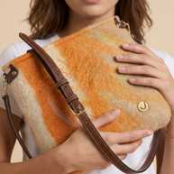 J circle Eloria Wet-Felted Bag