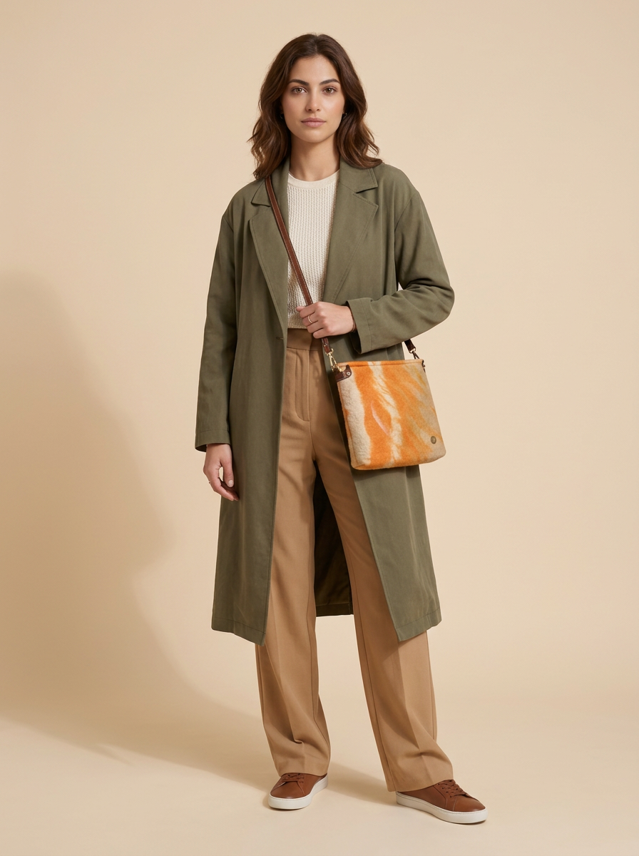 J circle Eloria Wet-Felted Bag