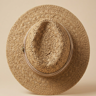 By Rita Raphael Camel Gold Starfish Straw Hat