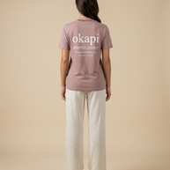 Okapi Pink Striped Legacy T-Shirt
