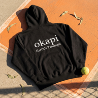 Okapi Black Canopy Hoodie